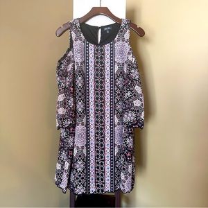 Lily Rose Cold Shoulder Mini Dress